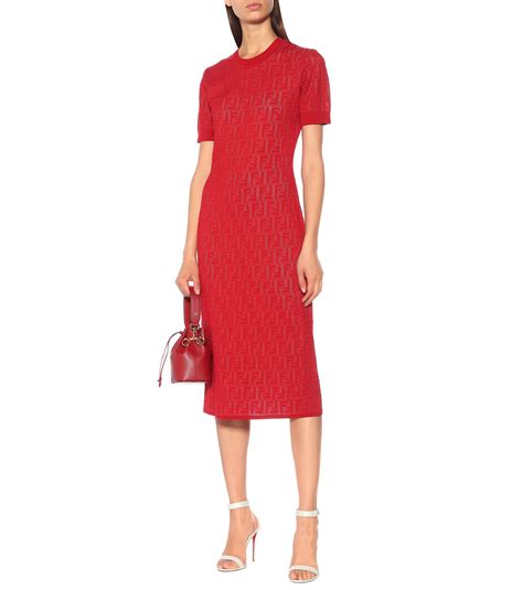 model fendi red measurements|fendi clothing for women.